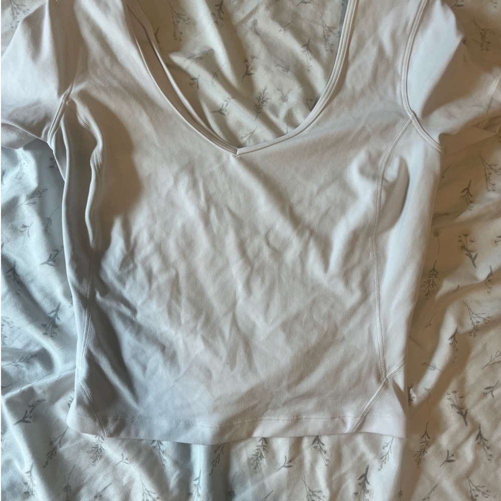 White Lululemon Align Tank Top